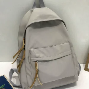 Lovshy All Purpose Solid Color Backpack-Gr