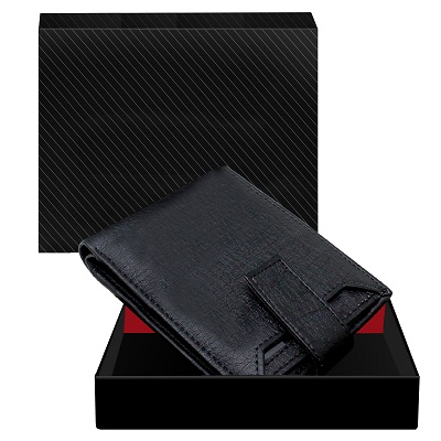 Mens Leather Wallet | Leather Wallet for Men |CLASSIC BLACK