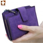 Women's Leather Short Wallet Small Coin Sac Femme Fashion Wallet