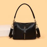 Casual Simple Small Women's Handbags High Quality Natural Cowskin Female Shoulder Crossbody Tote
