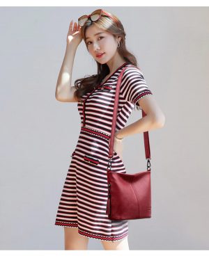 Soft Leather Hand Crossbody Casual Shoulder Designer Tote Bag bolsa feminina