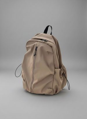 Lovshy Unisex Daily Use Backpack With Zipper Closure cr